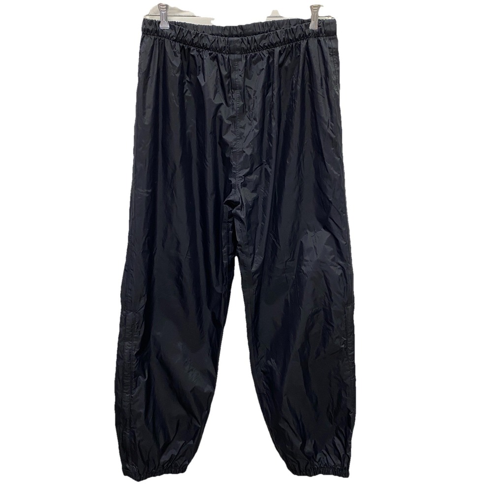 Vintage REI Elements Men's XL Black Waterproof Pants 90s era Hiking Backpacking